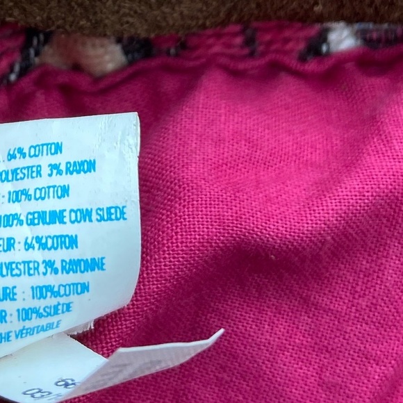 American Eagle Boho Chic Aztec-Print Mini Backpack Woven Multicolor - Picture 9 of 9